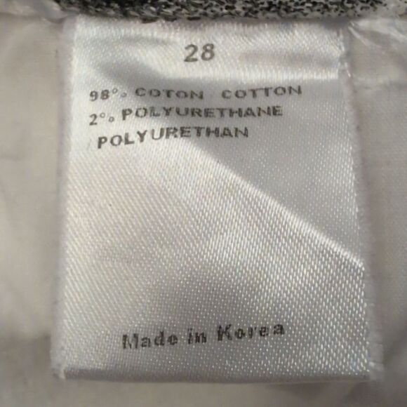 Revolve April May white & black paint splatter denim‎ jeans women size 28 - Picture 6 of 7